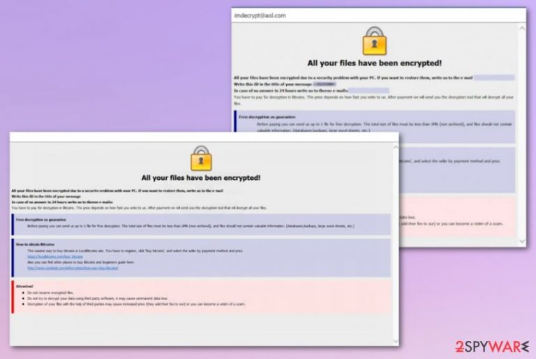 IMI ransomware
