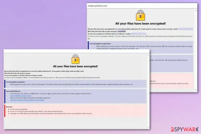 IMI ransomware