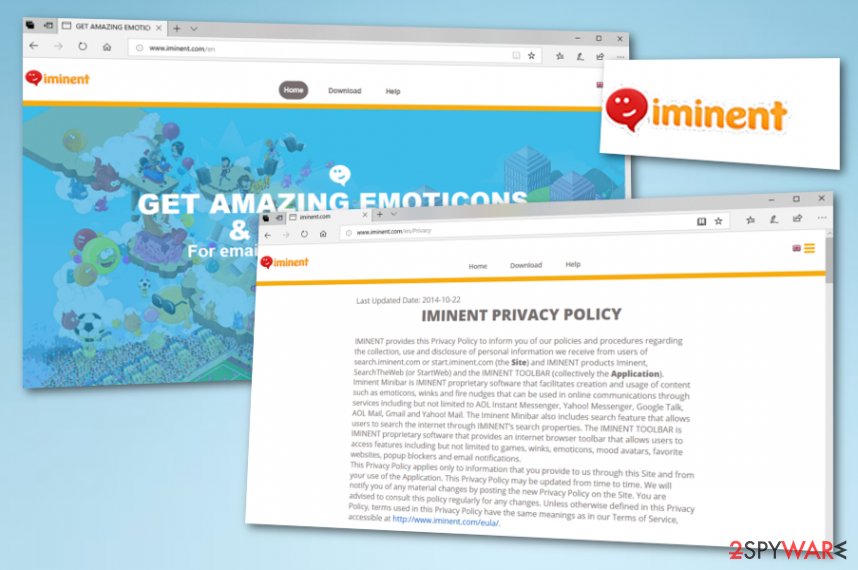 Iminent browser-hijacking app Iminent browser-hijacking app