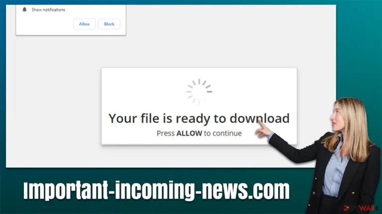Important-incoming-news.com virus