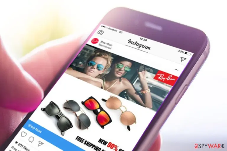 RayBan Instagram virus