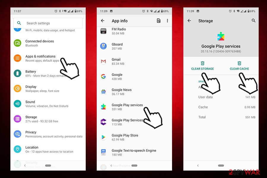 Instant Apps Android virus removal Instant Apps Android virus removal
