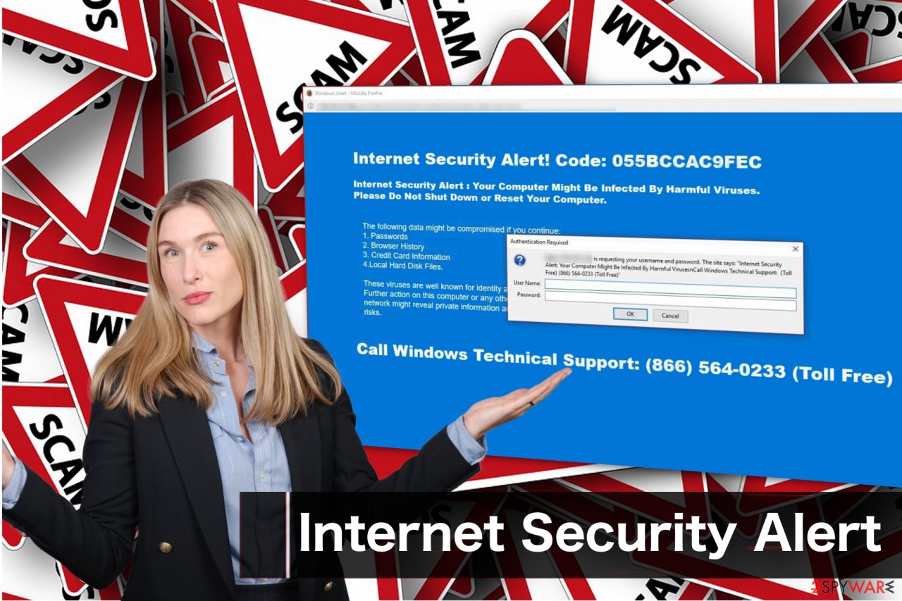 Internet Security Alert scam Internet Security Alert scam