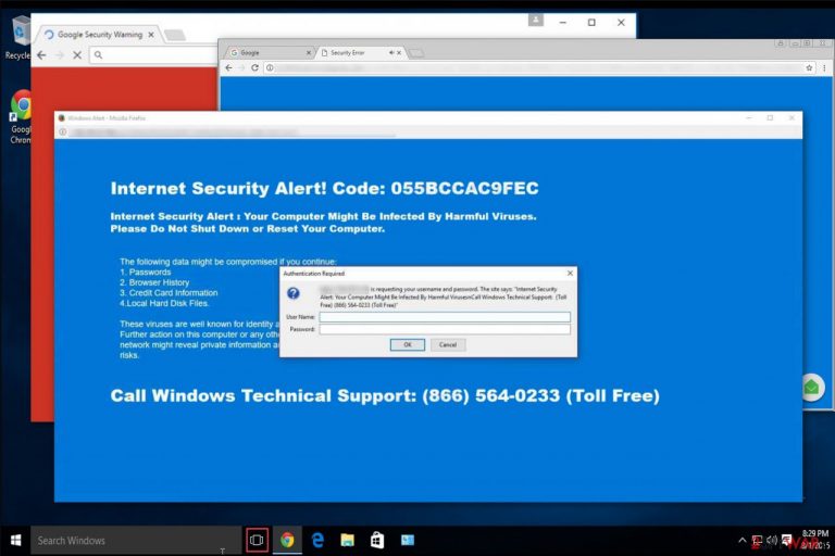 Internet Security Alert! Code: 055BCCAC9FEC Internet Security Alert! Code: 055BCCAC9FEC