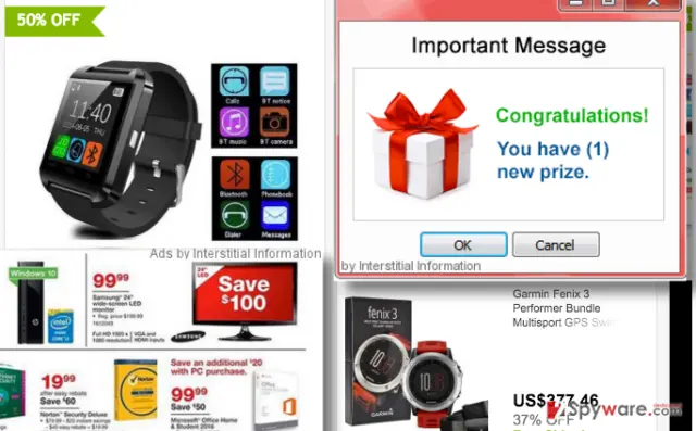 ads by Interstitial Information