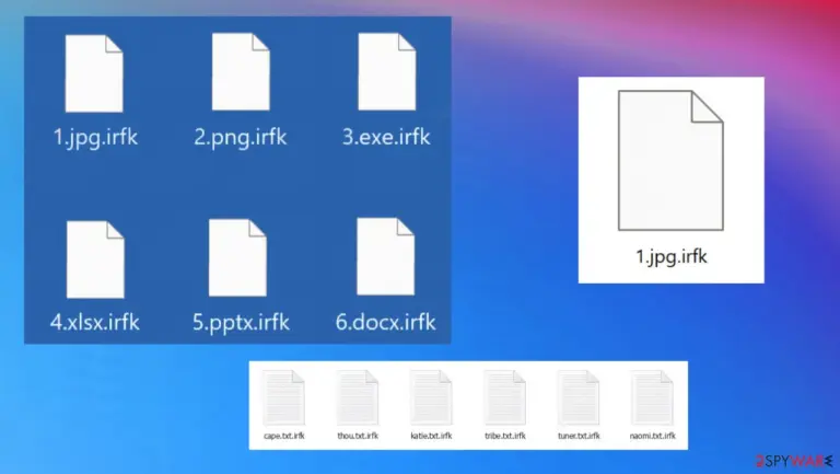 Irfk ransomware virus