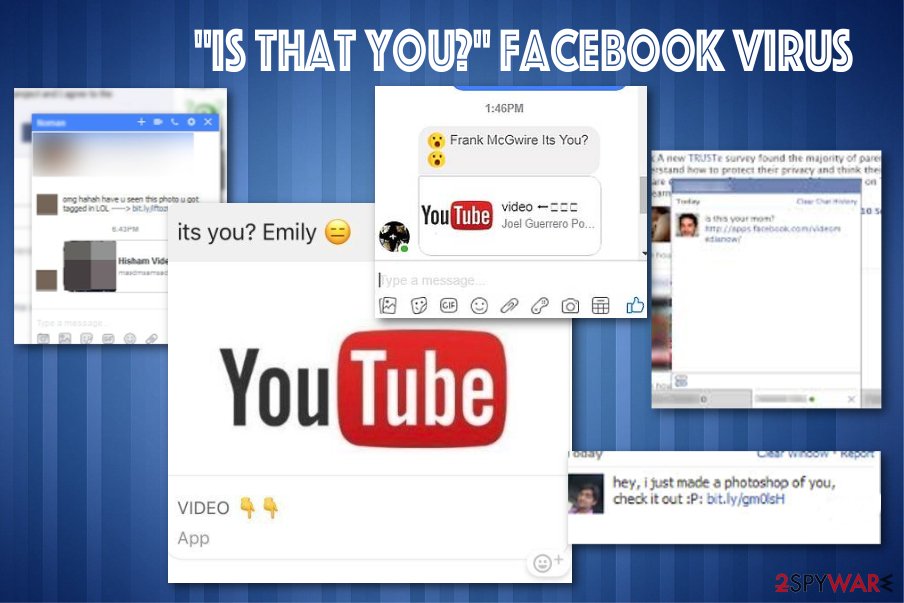 "Is that you" Facebook messenger virus "Is that you" Facebook messenger virus