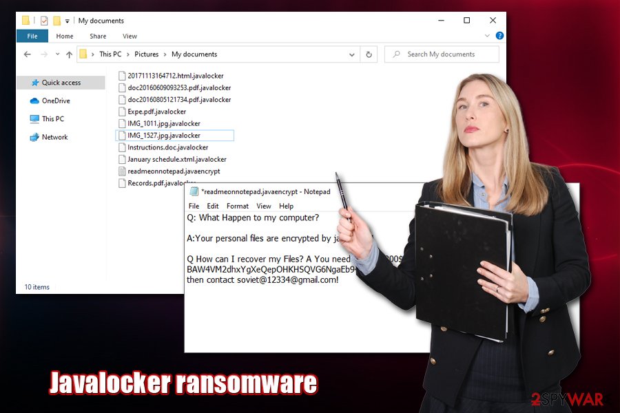 Javalocker ransomware Javalocker ransomware