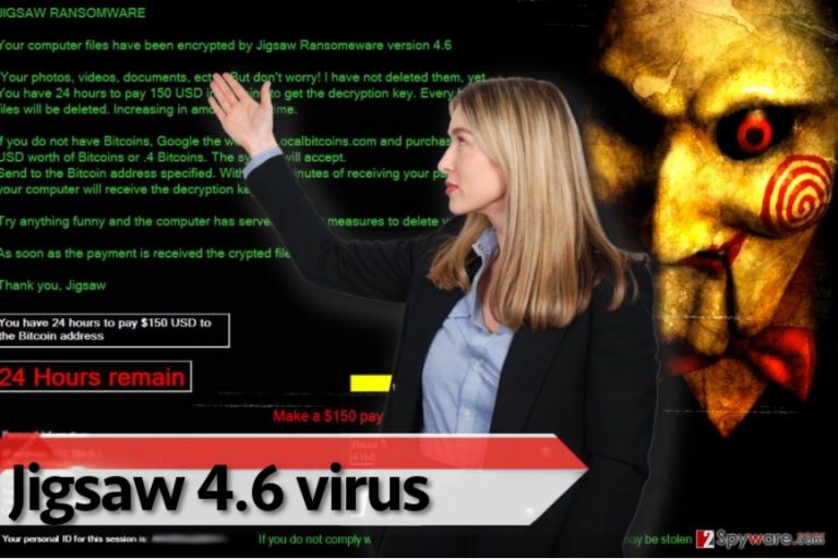 Jigsaw 4.6 ransomware virus Jigsaw 4.6 ransomware virus