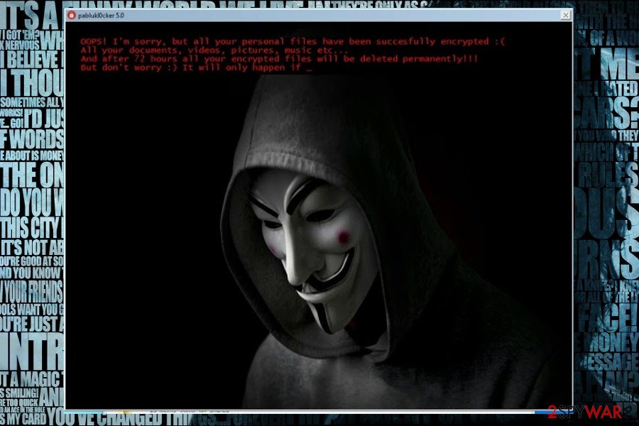 Jigsaw ransomware virus image Jigsaw ransomware virus image