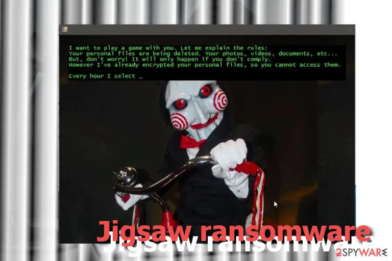 Jigsaw virus example