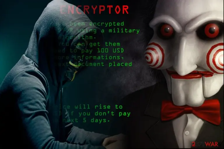 Jigsaw ransomware variant