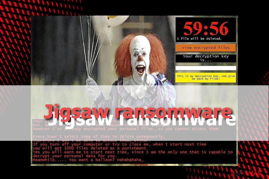 Jigsaw ransomware attacks Windows users Jigsaw ransomware attacks Windows users