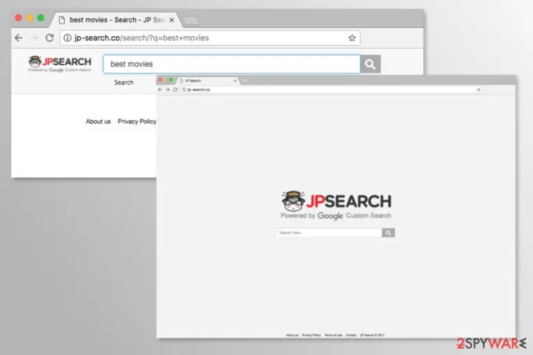 The screenshot of Jp-search.co