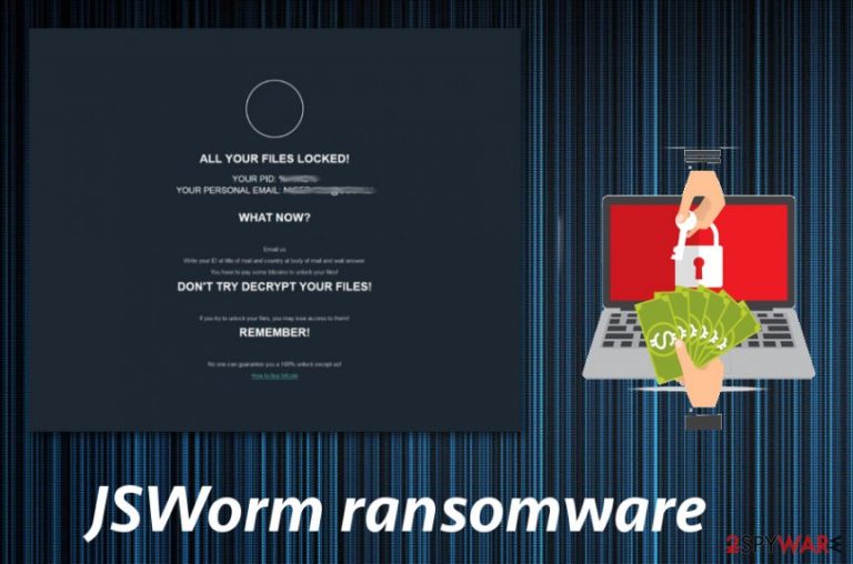JSWorm ransomware 