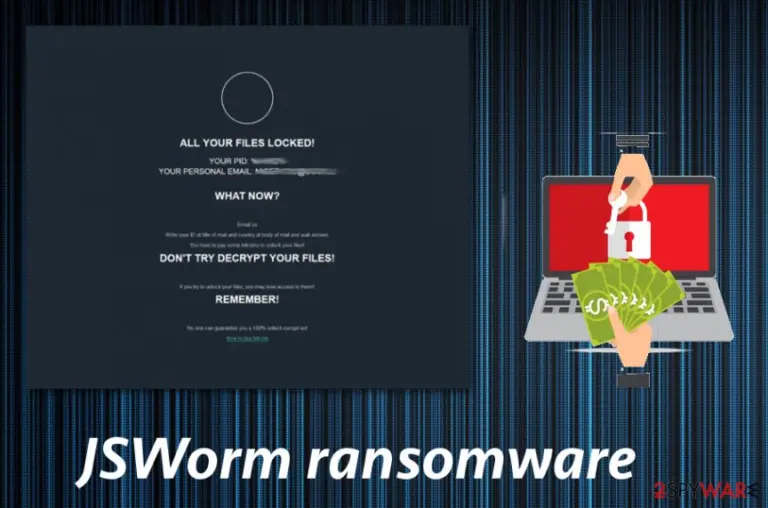 JSWorm ransomware