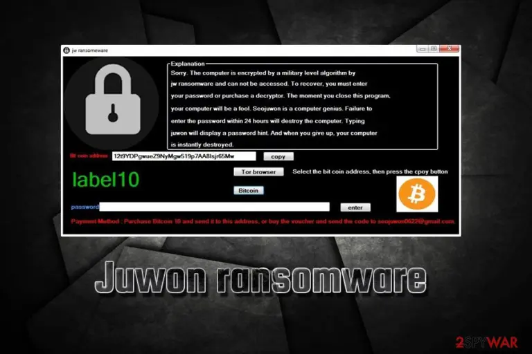 Juwon ransomware