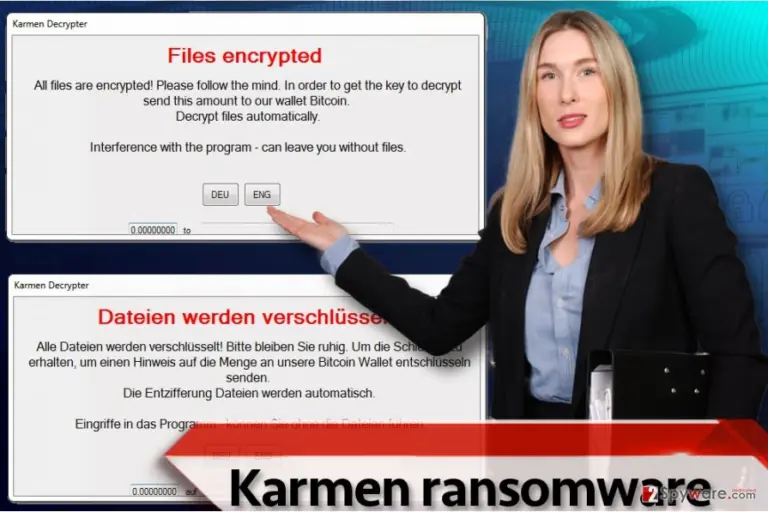 Karmen ransomware virus