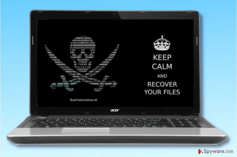 Keep Calm ransomware
