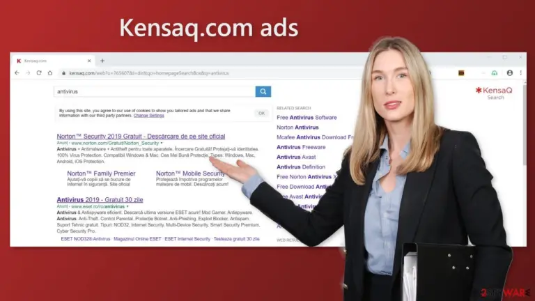 Kensaq.com ads