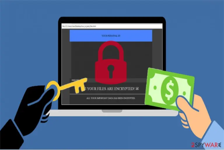 Kimchenyn virus ransom note image