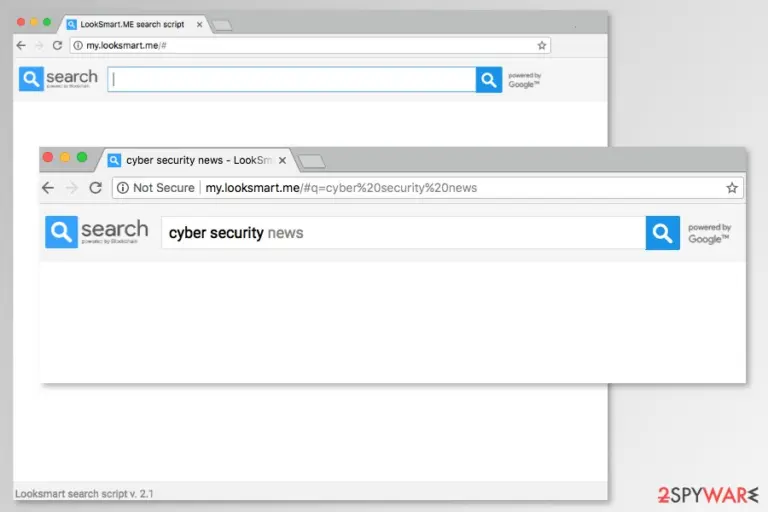 Looksmart virus example