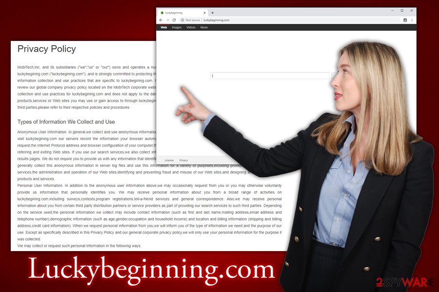 Luckybeginning.com hijack Luckybeginning.com hijack