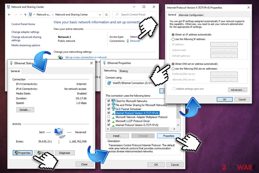 Luckysearches.com - restore DNS settings Luckysearches.com - restore DNS settings