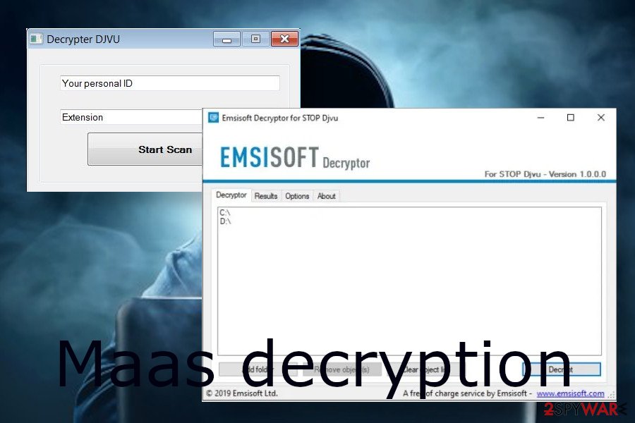Maas files decryption Maas files decryption