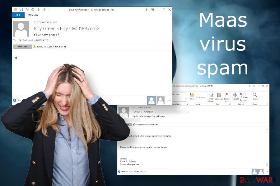 Maas virus spam email Maas virus spam email