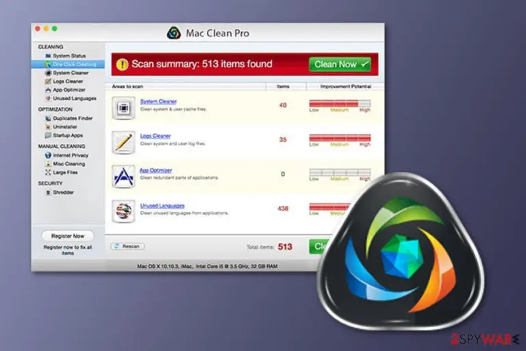 Mac Clean Pro system tool