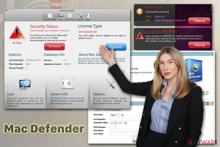Mac Defender virus
