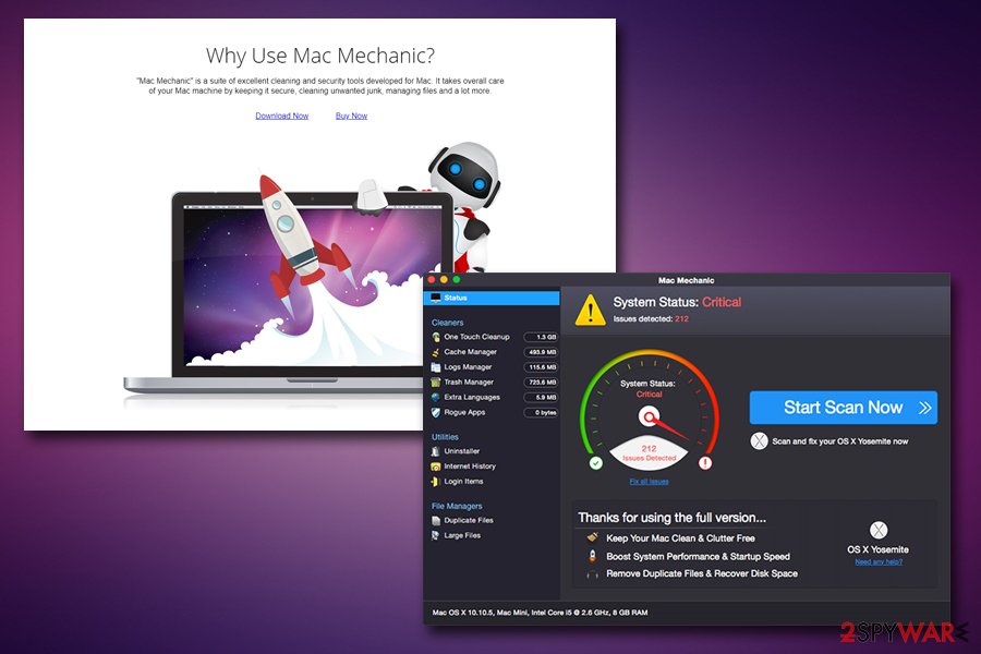 Mac Mechanic adware Mac Mechanic adware