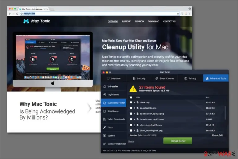 Mac Tonic cleaner image