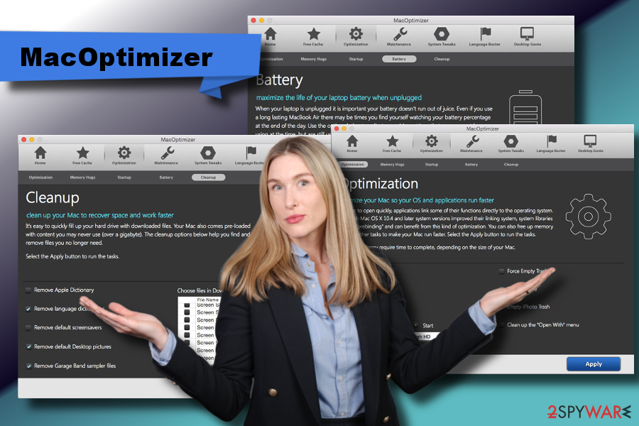 Mac Optimizer PUP causes fake system scans Mac Optimizer PUP causes fake system scans