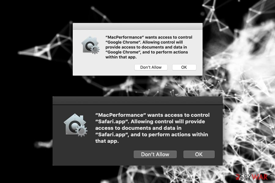 MacPerformance pop-ups MacPerformance pop-ups