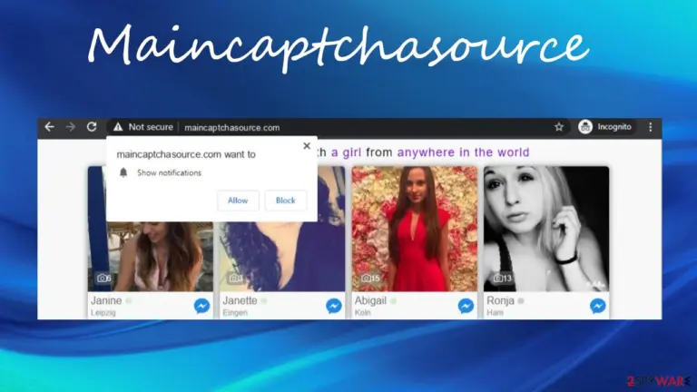 Maincaptchasource virus