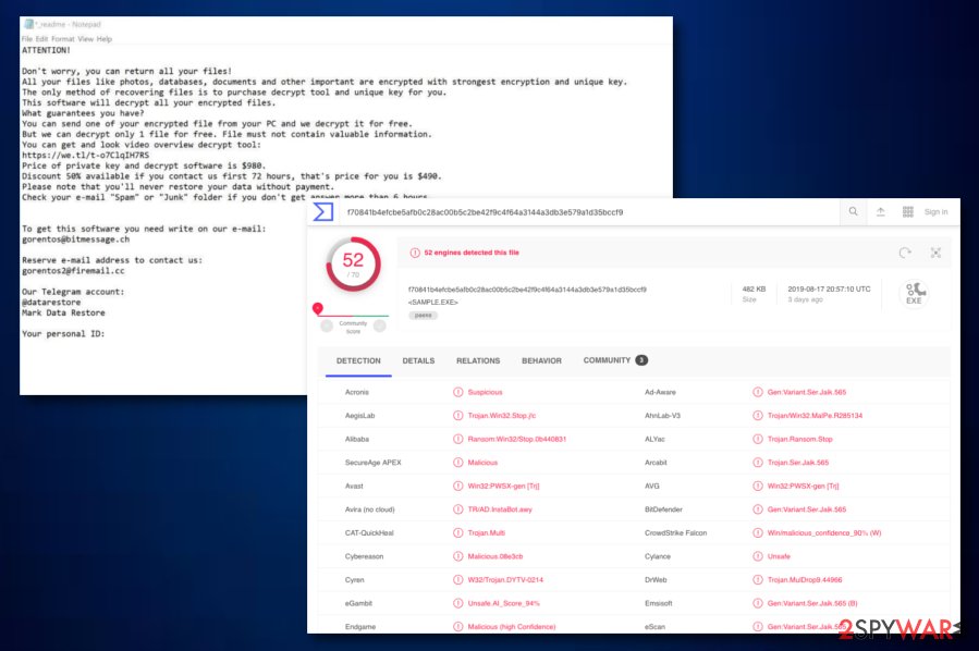 Masok ransomware virus Masok ransomware virus