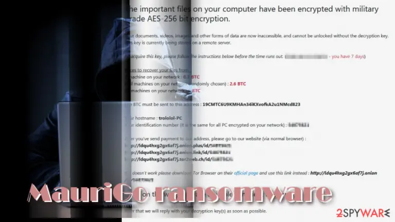 MauriGo ransomware