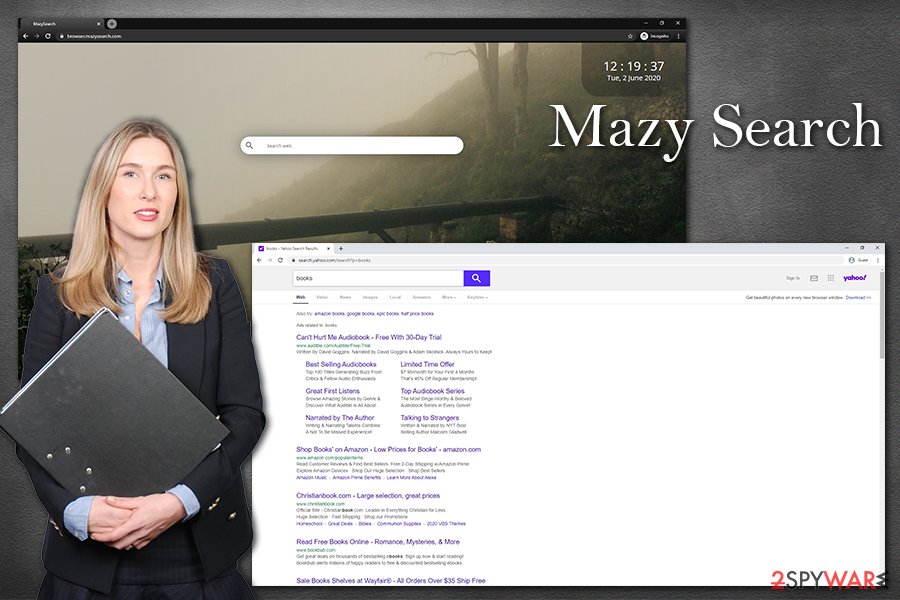 Mazy Search hijack Mazy Search hijack