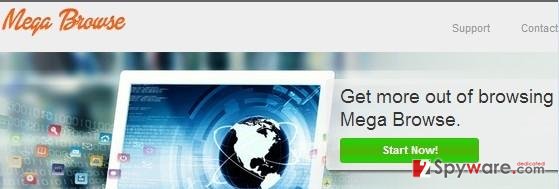 Mega Browse adware Mega Browse adware