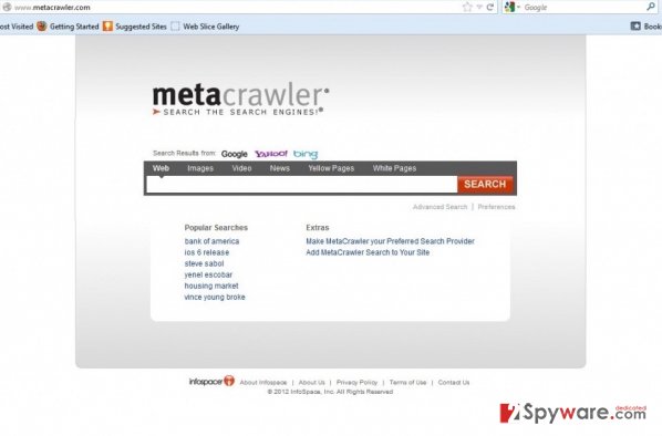 MetaCrawler MetaCrawler