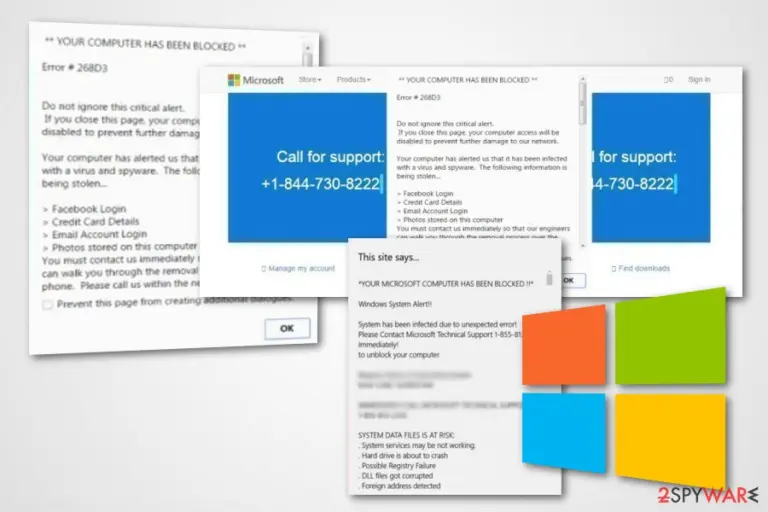 Microsoft Critical Alert notification