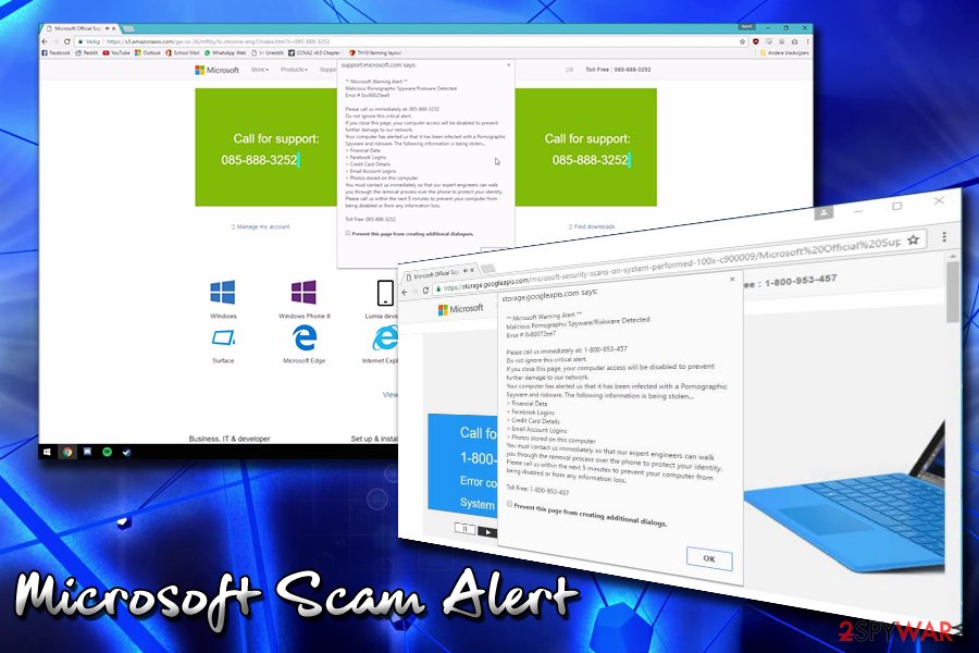 Microsoft scam alert Microsoft scam alert