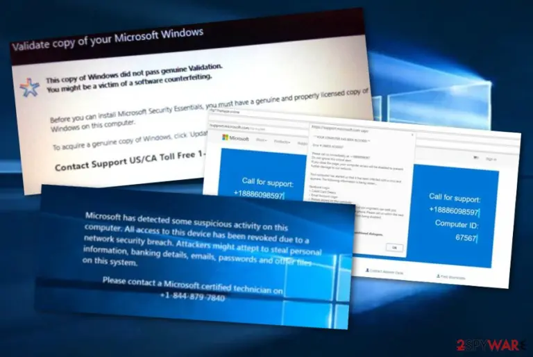 Microsoft tech support scam