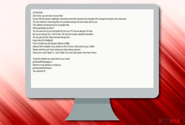 Mike ransomware virus