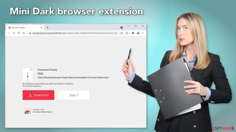 Mini Dark browser extension