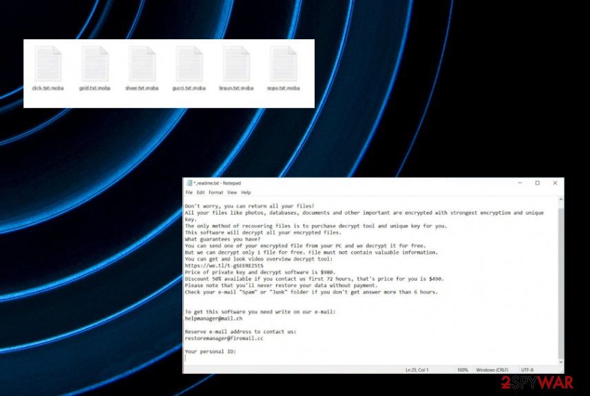 Moba cryptovirus Moba cryptovirus