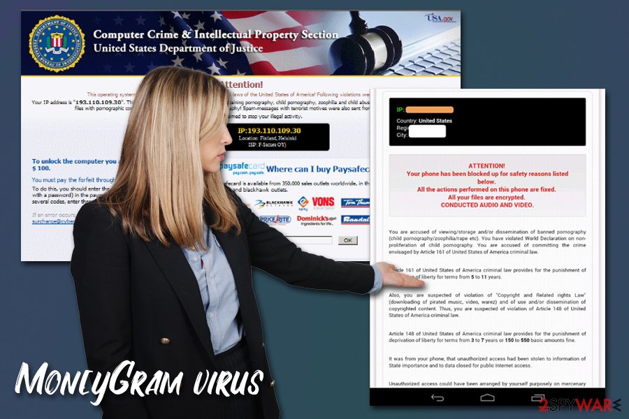 MoneyGram virus infection MoneyGram virus infection