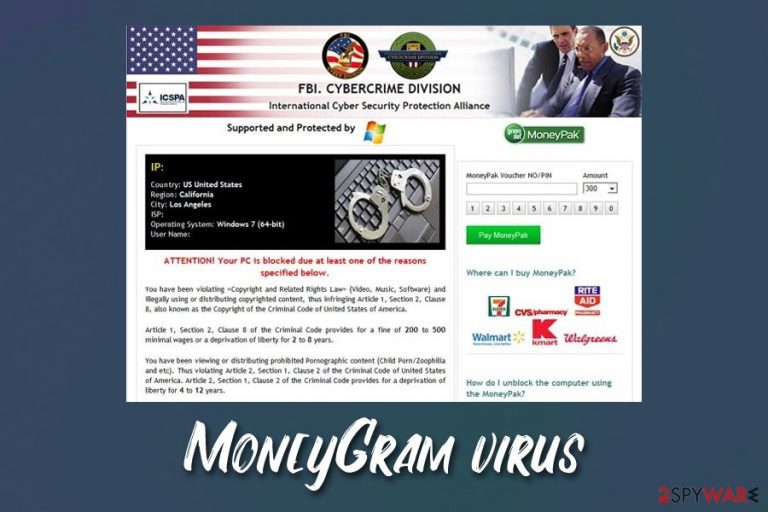 MoneyGram virus MoneyGram virus
